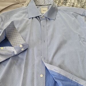 Men's Blue Dress Shirt